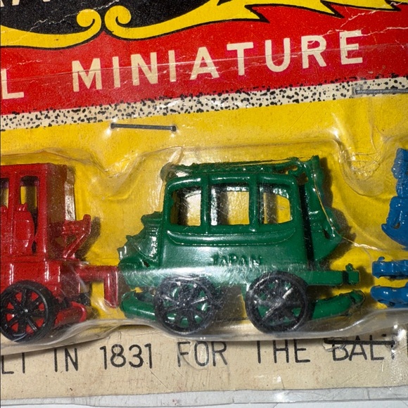 Other - Hand Painted Old Train Models De Witt Clinton Metal Miniature Set